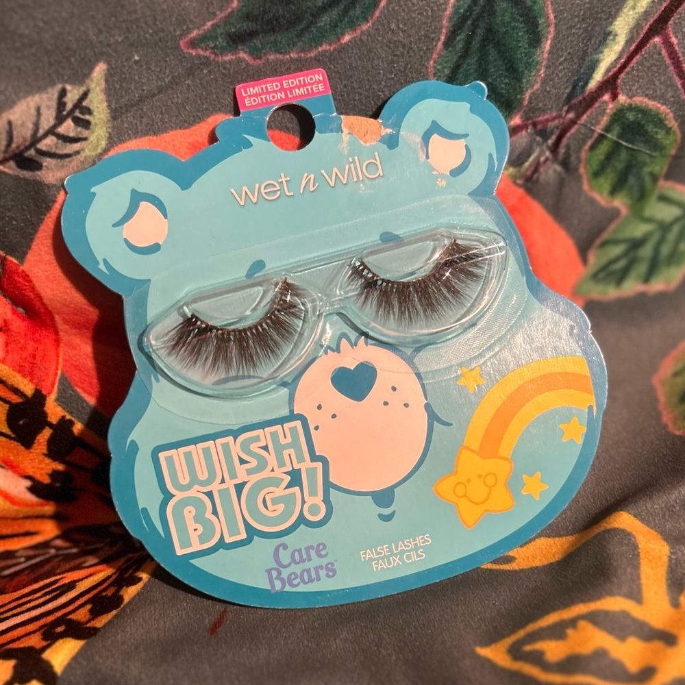Brand New Wet n Wild Care Bears False Lashes Wish Big!